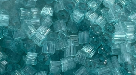 Бисер рубка Preciosa Two-Cuts Solgel Dyed Satin 05165 10/0 /I сорт/, уп. 50 г