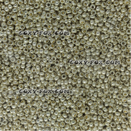 Бисер Preciosa Rocailles RH Metallic 18303 10/0 /I сорт/, уп. 50 г