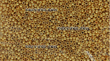Бисер Preciosa Rocailles RH Metallic 18304 10/0 /I сорт/, уп. 50 г