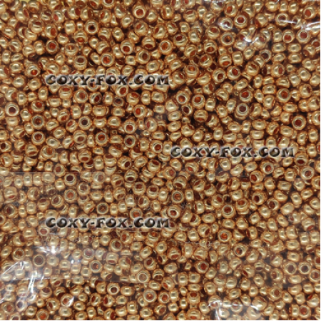 Бисер Preciosa Rocailles RH Metallic 18305 10/0 /I сорт/, уп. 50 г