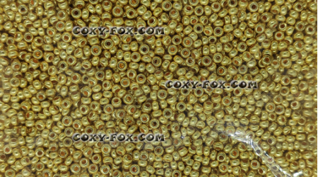 Бисер Preciosa Rocailles RH Metallic 18383 10/0 /I сорт/, уп. 50 г