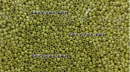 Бисер Preciosa Rocailles RH Metallic 18386 10/0 /I сорт/, уп. 50 г