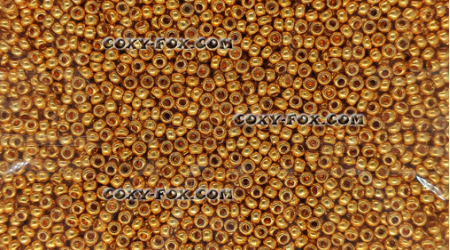 Бисер Preciosa Rocailles RH Metallic 18389 10/0 /I сорт/, уп. 50 г