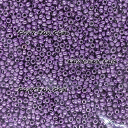 Бисер Preciosa Rocailles RH Metallic 18528 10/0 /I сорт/, уп. 50 г
