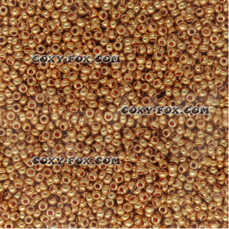 Бисер Preciosa Rocailles RH Metallic 18583 10/0 /I сорт/, уп. 50 г