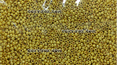 Бисер Preciosa Rocailles RH Metallic 18586 10/0 /I сорт/, уп. 50 г