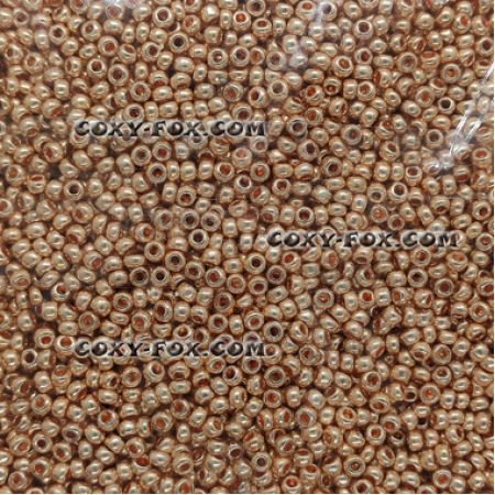 Бисер Preciosa Rocailles RH Metallic 18589 10/0 /I сорт/, уп. 50 г