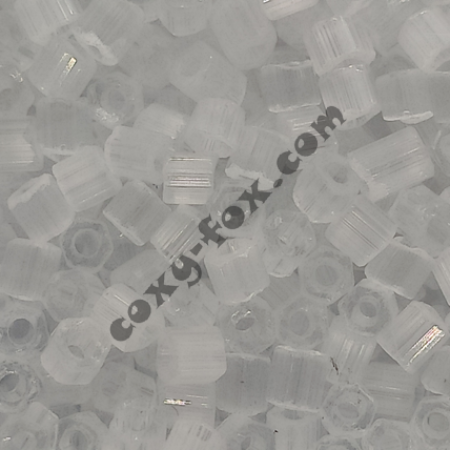 Бисер рубка Preciosa Two-Cuts Solgel Dyed Satin 05051 10/0 /I сорт/, уп. 50 г