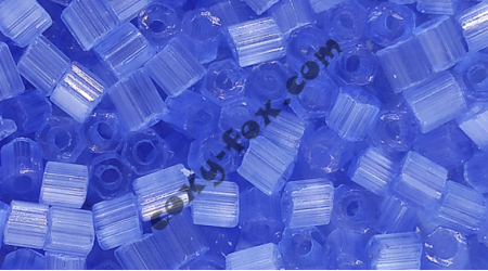 Бисер рубка Preciosa Two-Cuts Solgel Dyed Satin 05131 10/0 /I сорт/, уп. 50 г