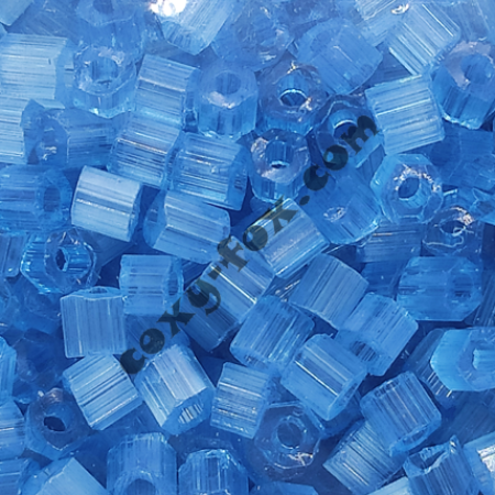 Бисер рубка Preciosa Two-Cuts Solgel Dyed Satin 05132 9/0 /I сорт/, уп. 50 г